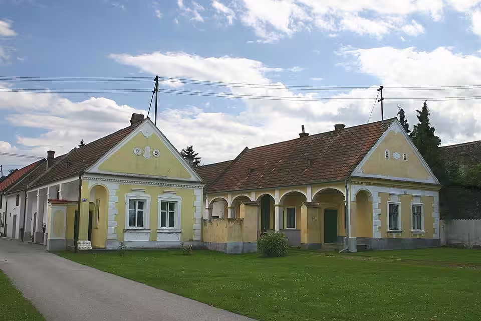Historische Häuser in Lutzmannsburg
