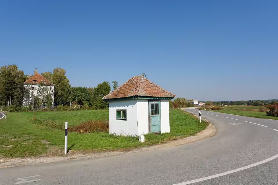 Historisches Zollhäuschen bei Deutsch Schützen in der Gemeinde Deutsch Schützen-Eisenberg