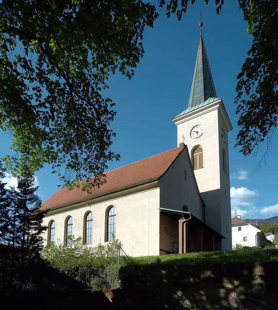 Evangelische Pfarrkirche am Museumweg in Fresach