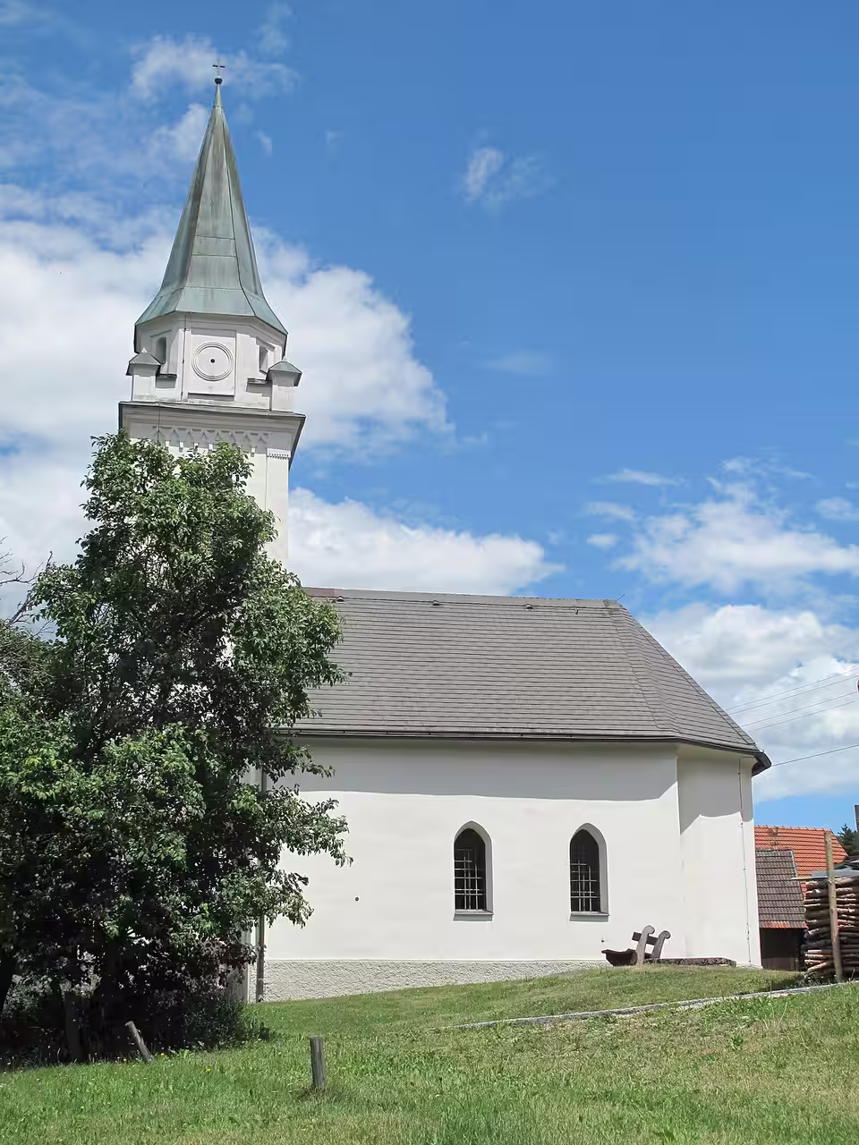Kirche in Pfannsdorf, Gemeinde Sittersdorf