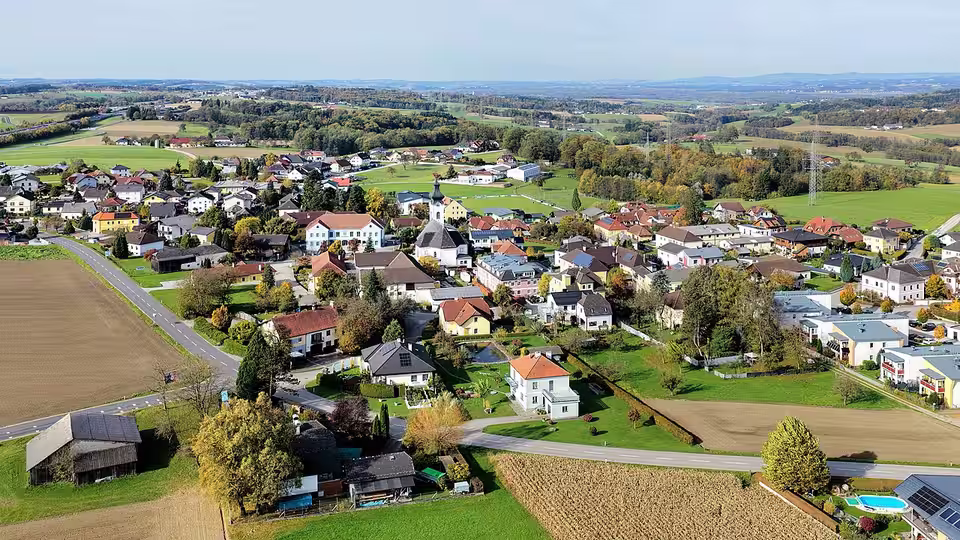 Luftaufnahme von Viehdorf