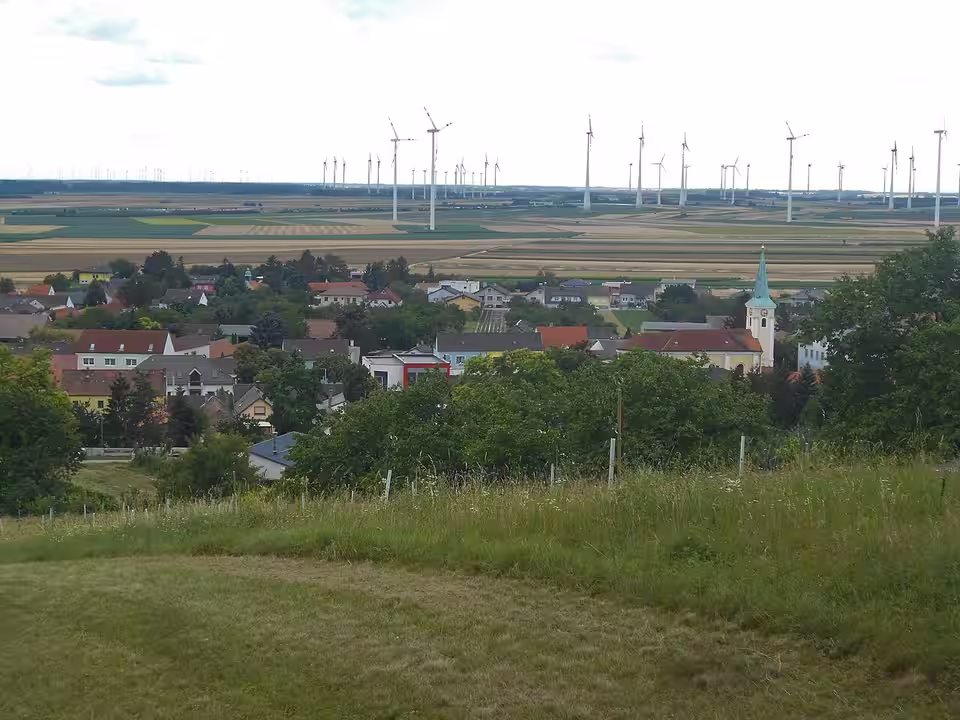 Blick auf Berg in Niederösterreich