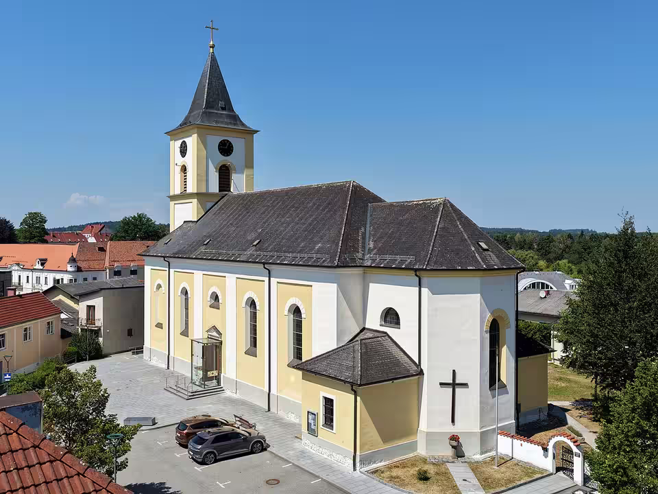 Pfarrkirche in Schrems.
