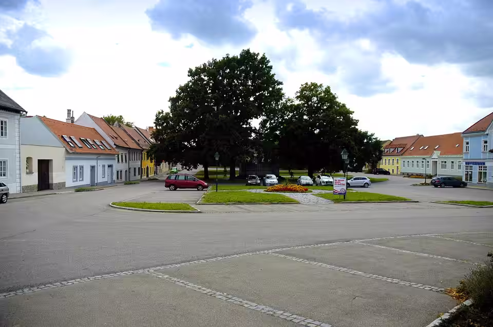 Hauptplatz in Sitzendorf an der Schmida