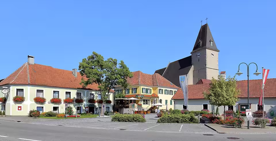 Ortszentrum von Maria Laach am Jauerling