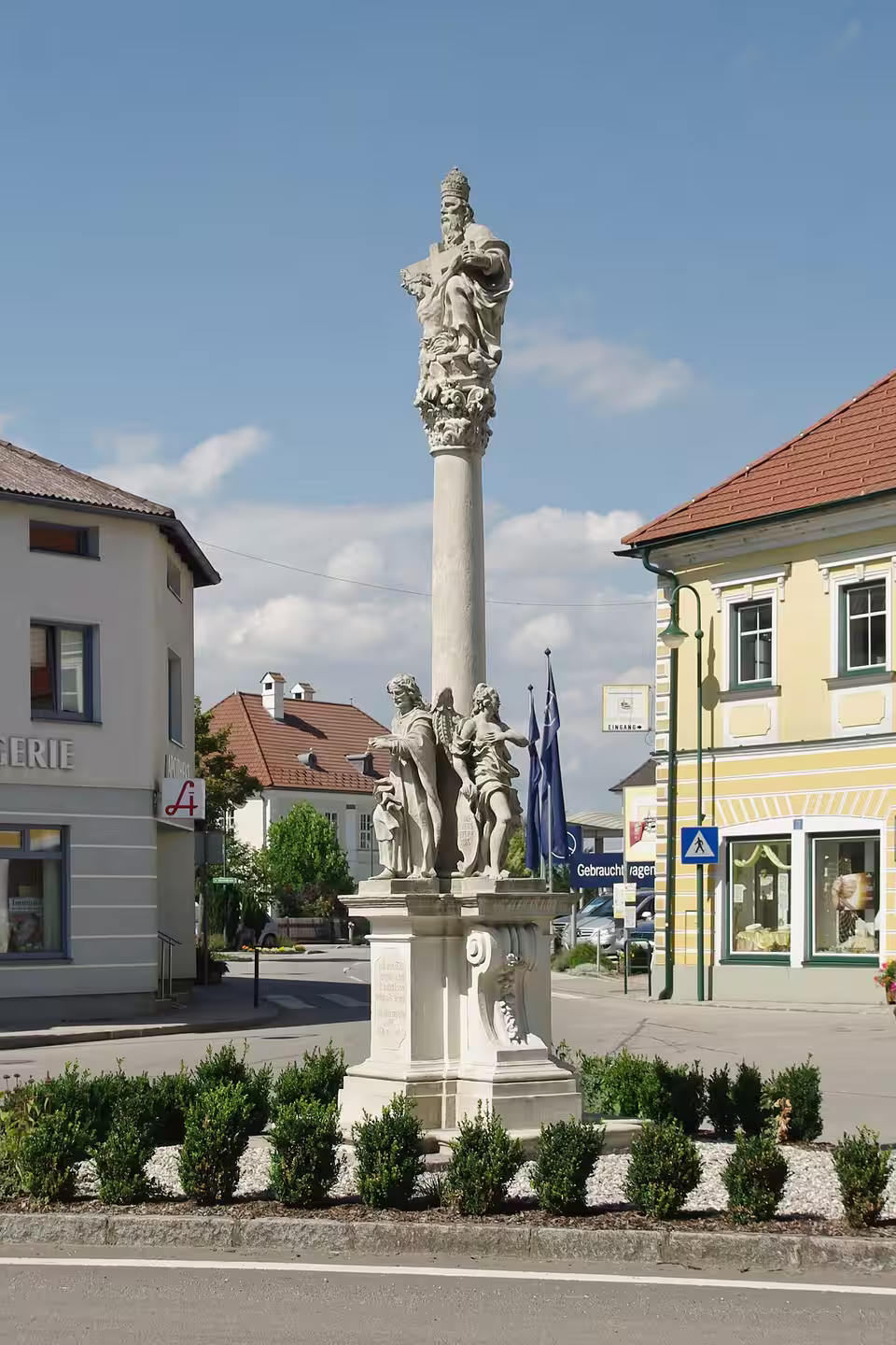 Dreifaltigkeitssäule in Mank