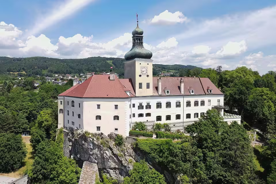 Schloss Persenbeug in der Gemeinde Persenbeug-Gottsdorf