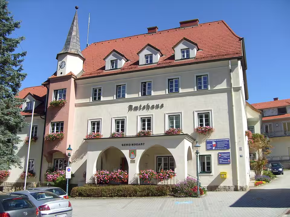 Amtsgebäude in Edlitz.