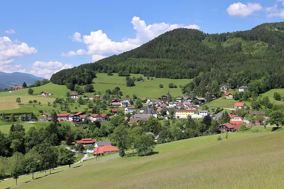 Ostansicht von Prigglitz.