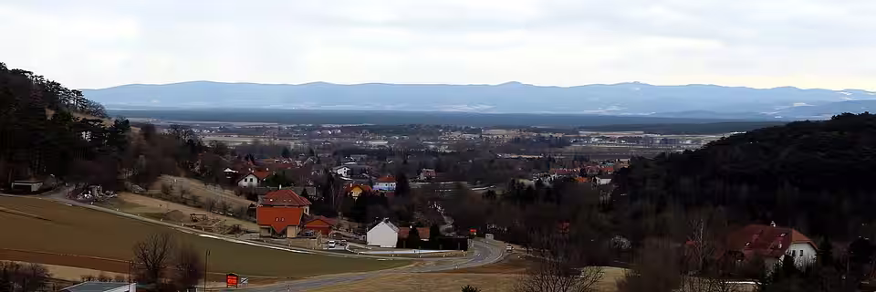 Blick über Willendorf nach Osten