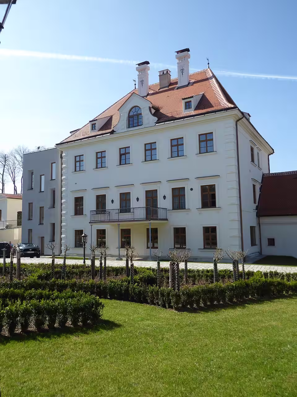 Ostflügel von Schloss Thalheim in der Gemeinde Kapelln