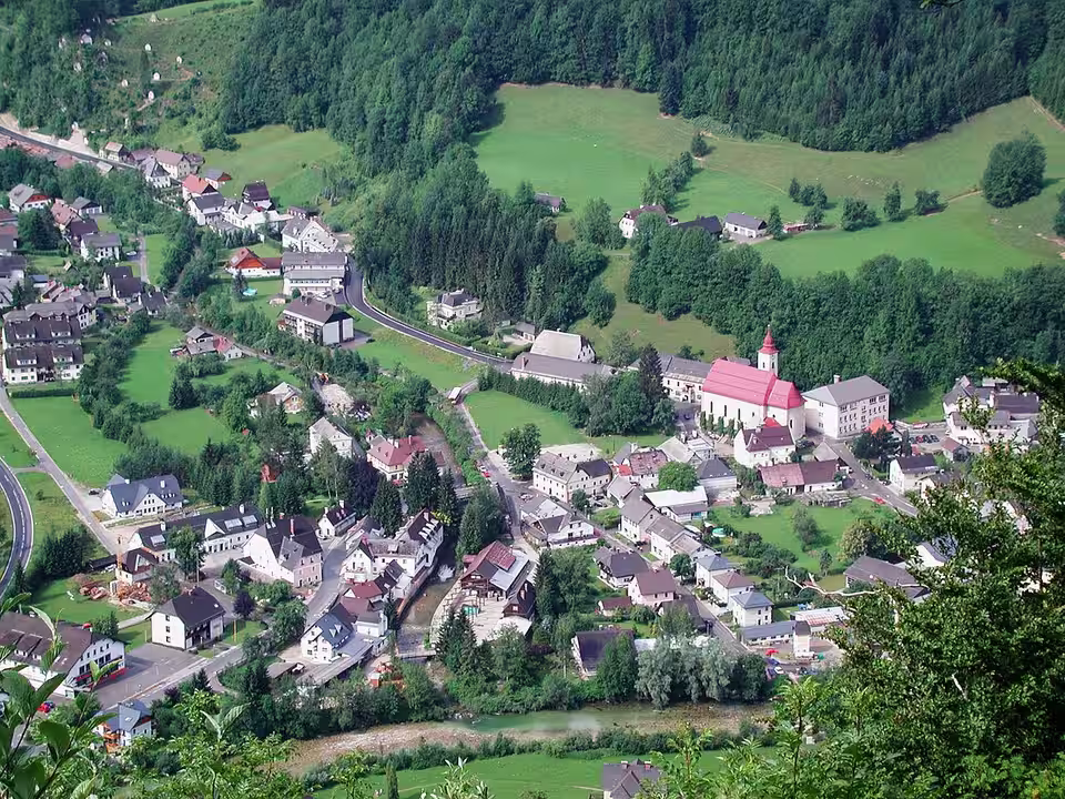 Ortsansicht von Göstling an der Ybbs