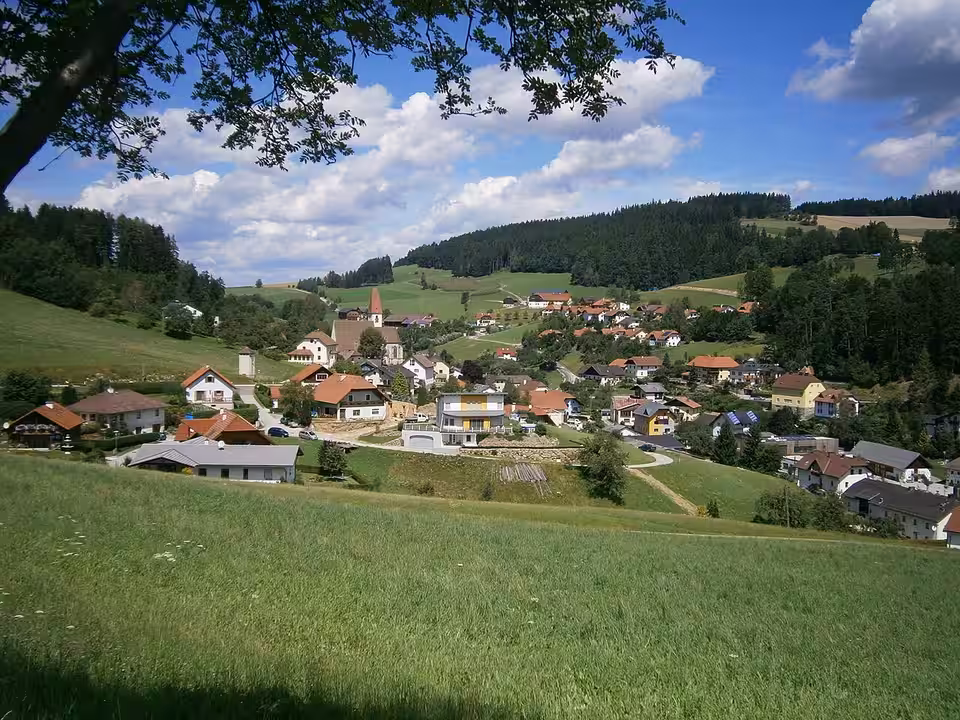 Ortsansicht von Hirschbach im Mühlkreis