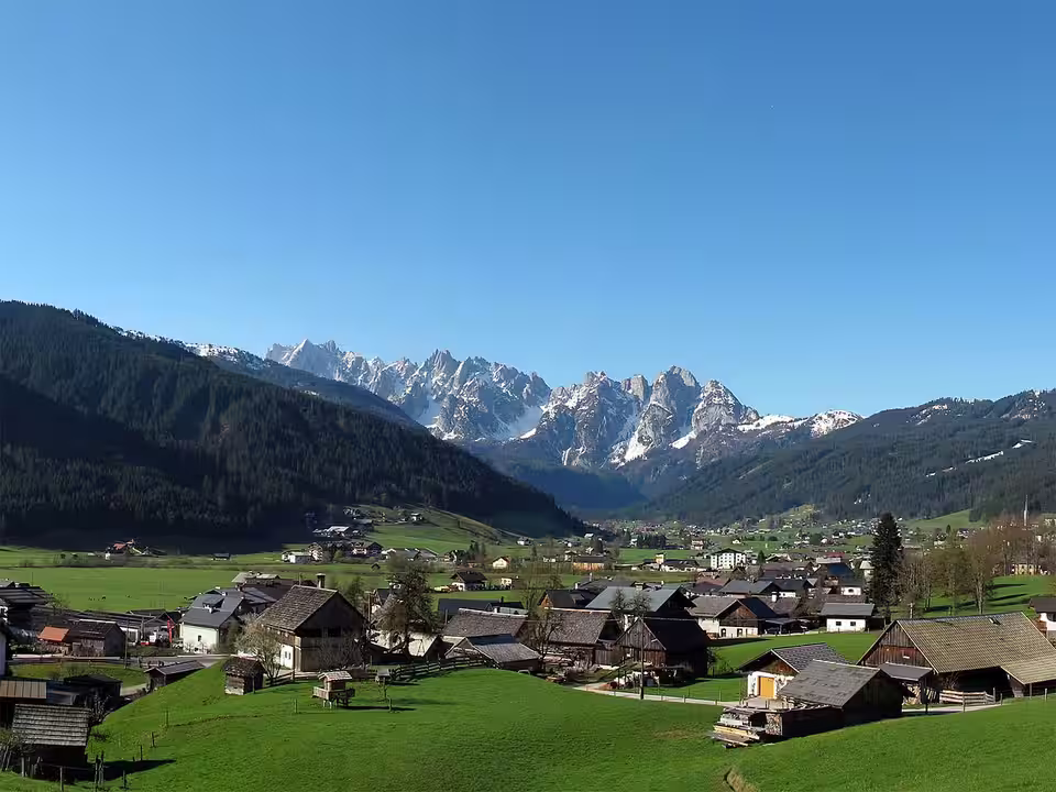 Gosautal mit Gosaukamm