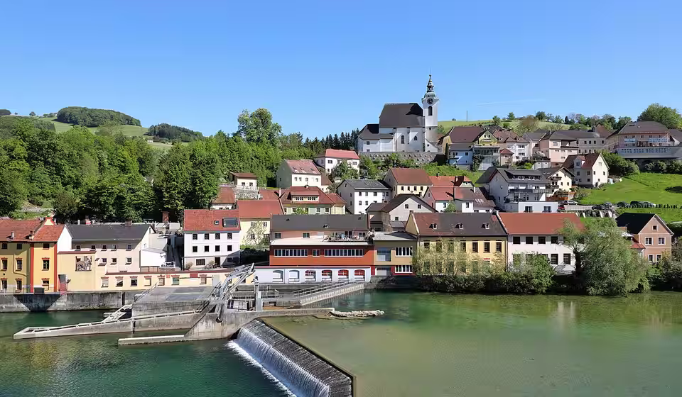 Ortsansicht von Steinbach an der Steyr