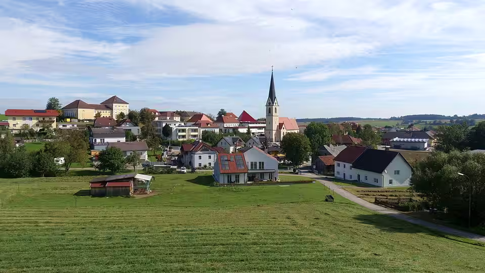 Ortsansicht von Allhaming