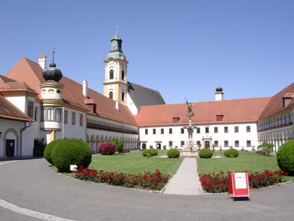 Innenhof des Stiftes Reichersberg