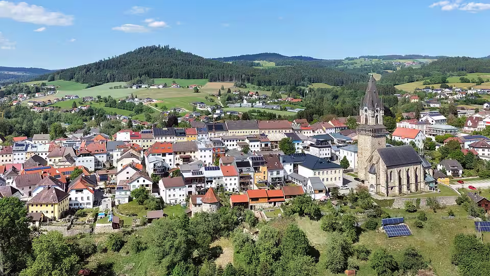 Ortsansicht von Haslach an der Mühl