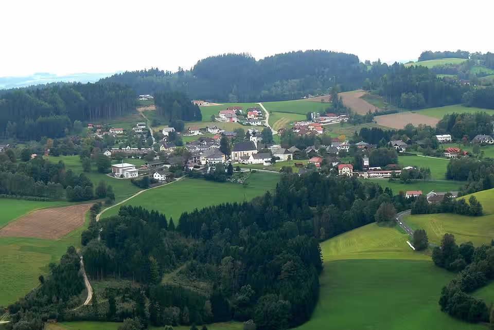 Ortsansicht von St. Veit im Mühlkreis