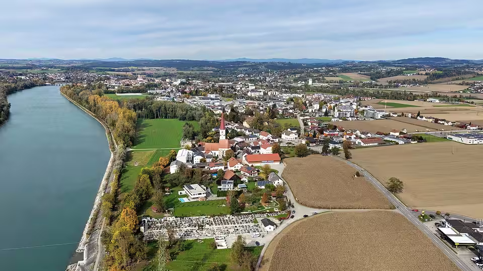 Ortsansicht von St. Florian am Inn