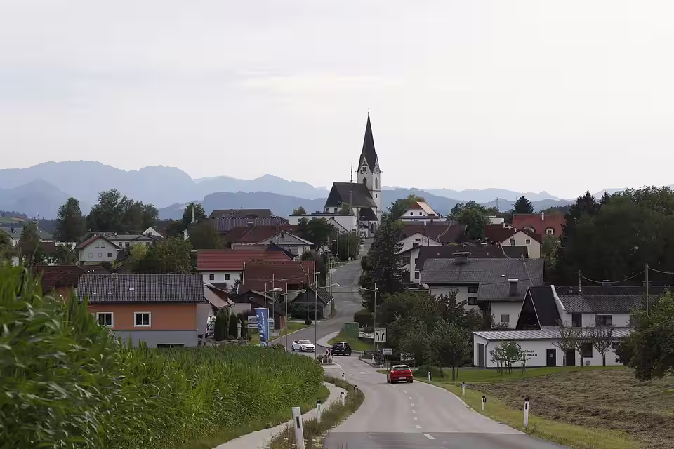 Ortsansicht von Aschach an der Steyr