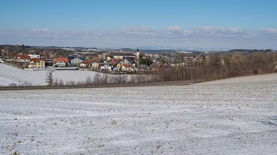 Winteransicht von Rohr im Kremstal