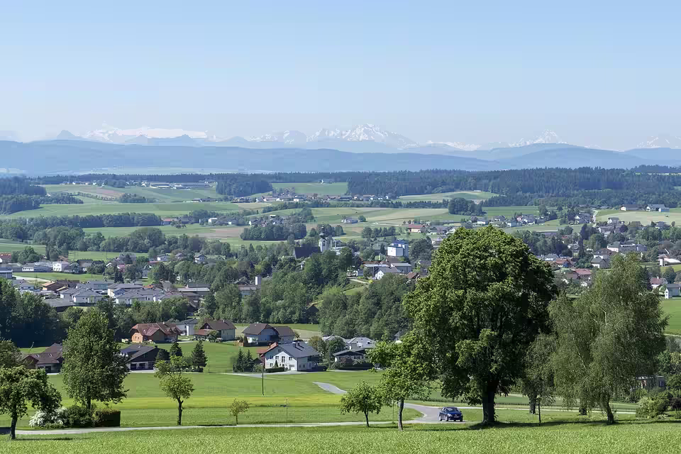 Ortsansicht von Frankenburg am Hausruck