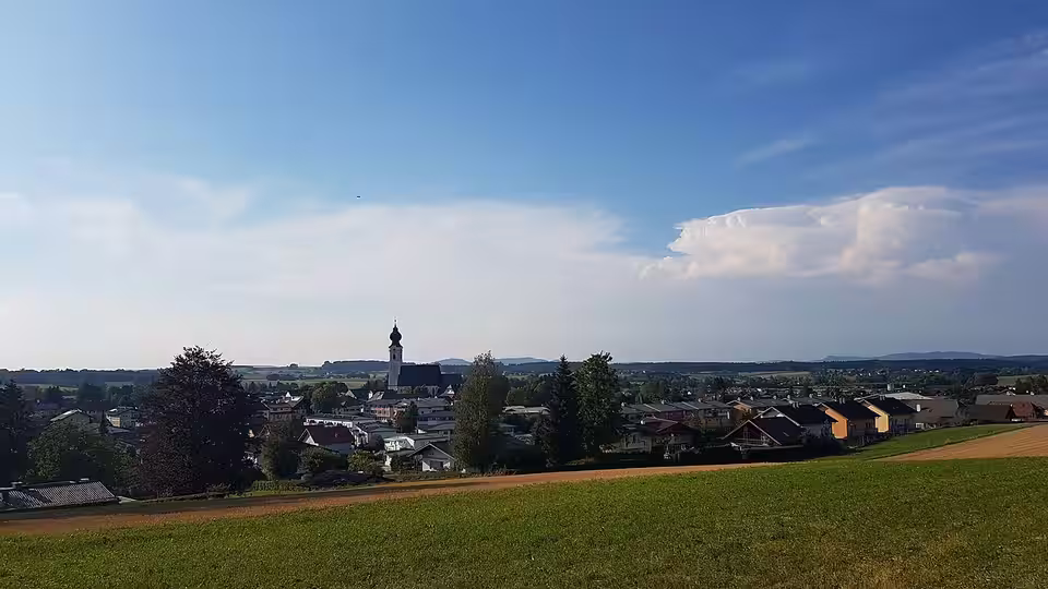 Ortsansicht von St. Georgen im Attergau