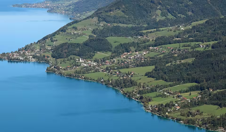Ortsansicht von Steinbach am Attersee