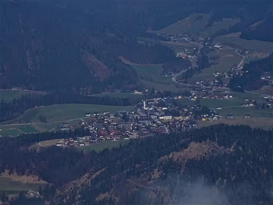 Blick vom Eibleck auf Faistenau