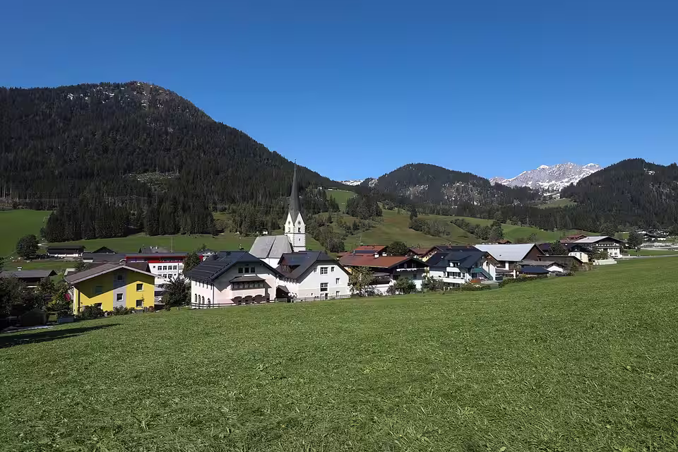Ortsansicht von St. Martin am Tennengebirge