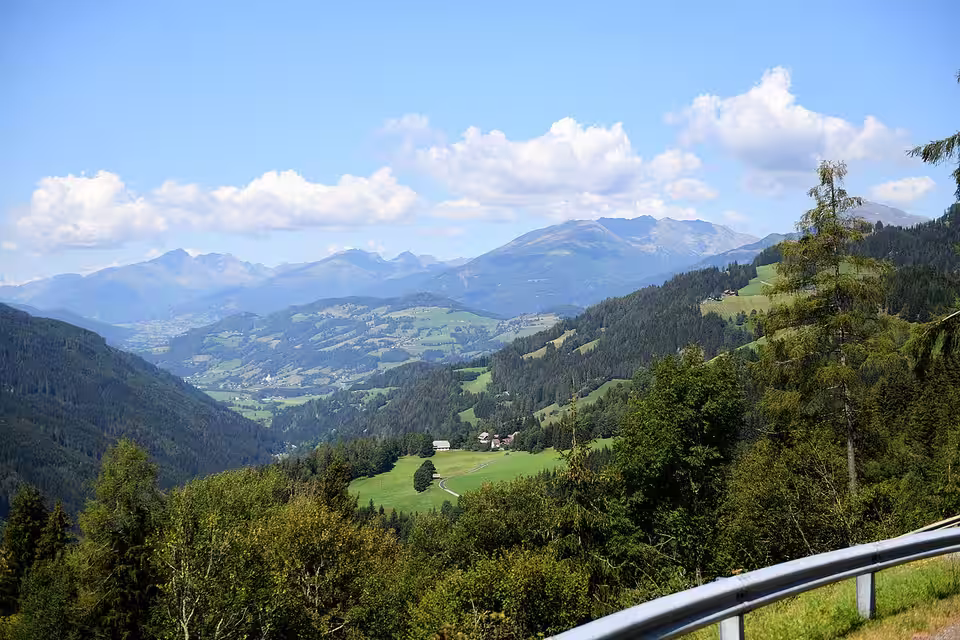 Blick von der Stolzalpe ins Rantental mit Ranten