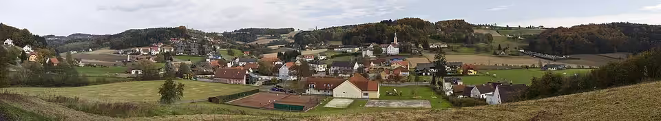Panoramablick auf Edelsbach bei Feldbach