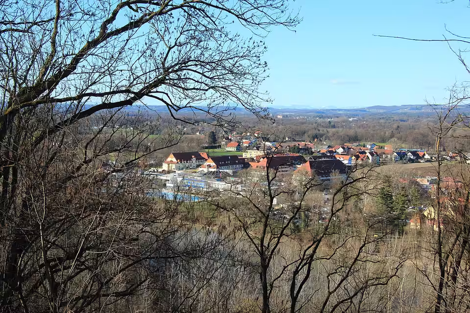 Blick vom Schloss Gornja Radgona auf Bad Radkersburg