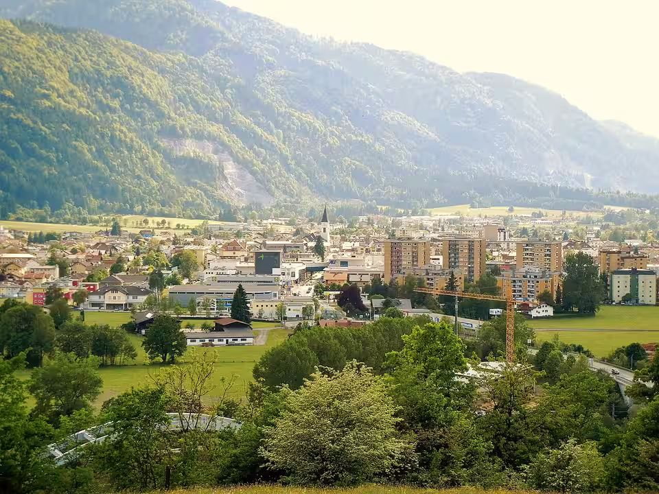 Blick vom Grattenbergl auf Wörgl