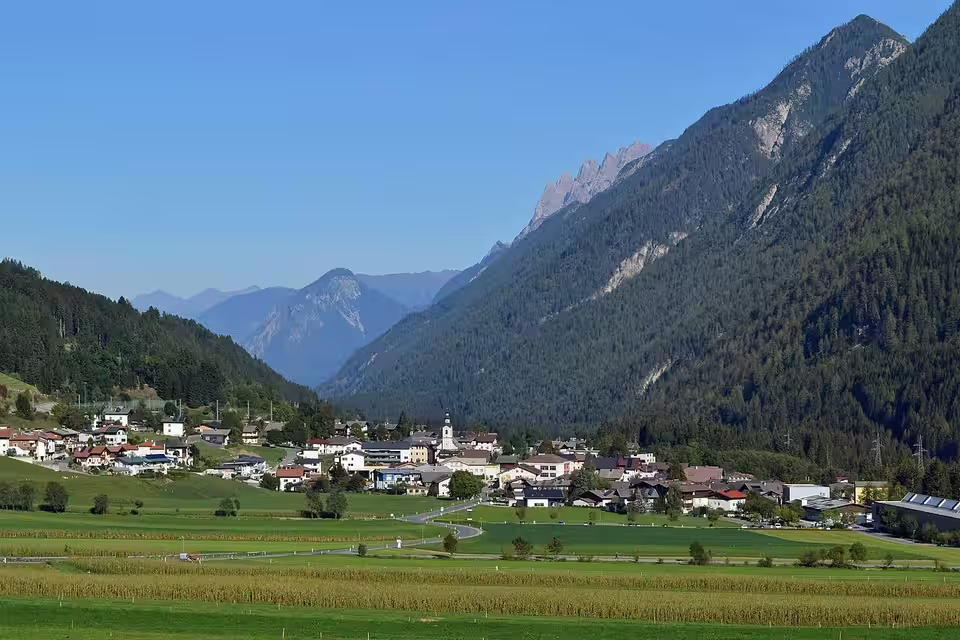 Blick nach Osten auf Abfaltersbach