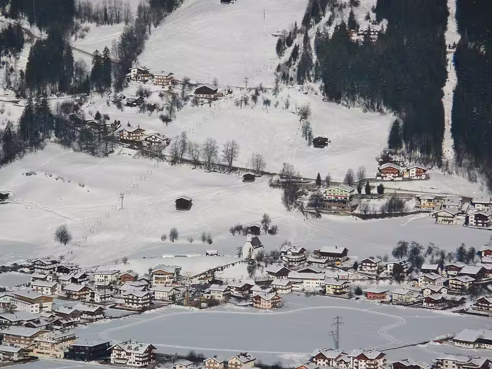Ramsau im Zillertal im Winter