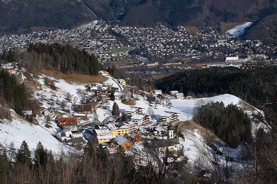 Ortsteil Matin am Bürserberg im Winter