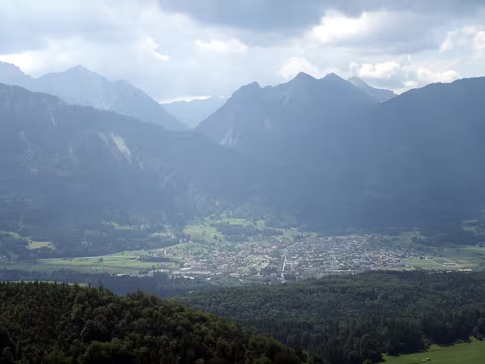 Blick auf Nenzing im Walgau